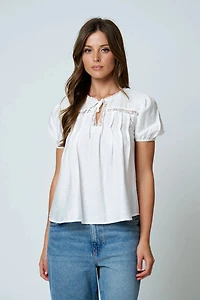 Pintuck Top