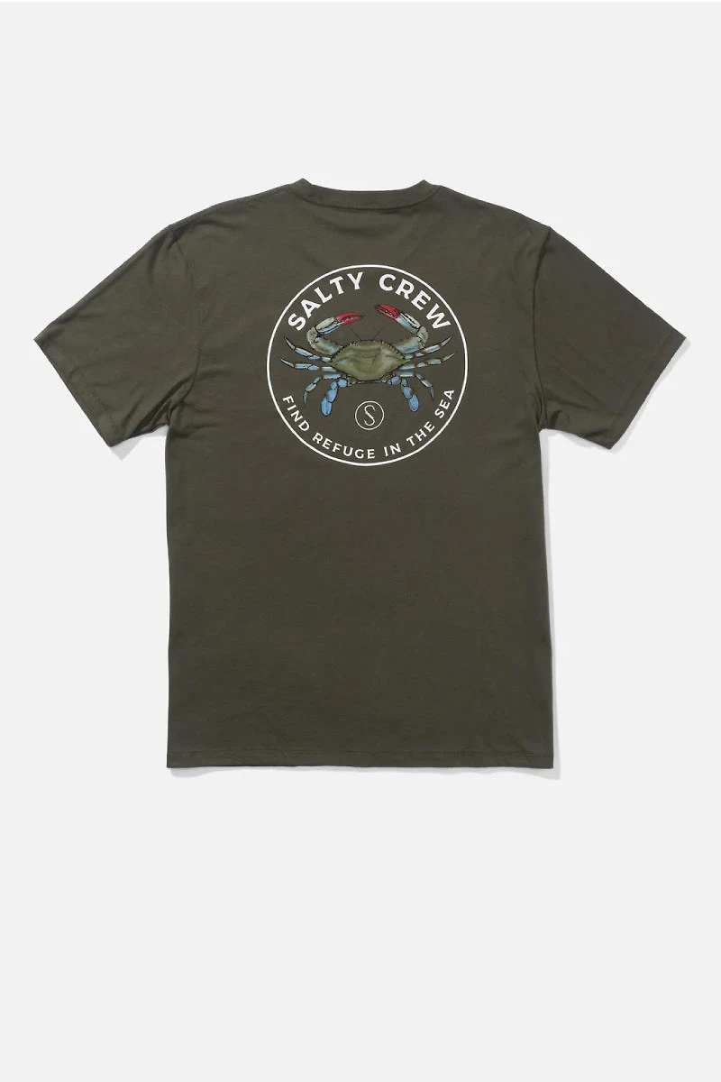 Blue Crabber Tee