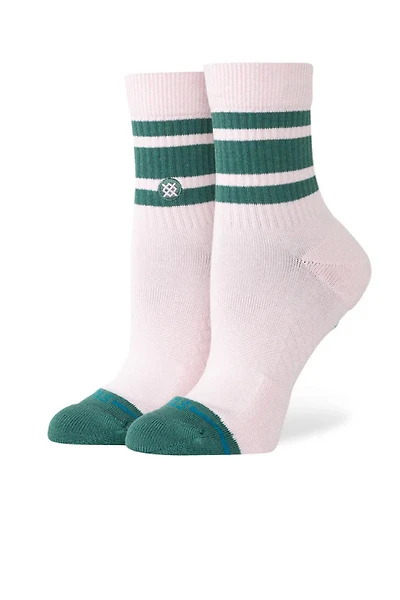 Boyd Quarter Sock - Pink