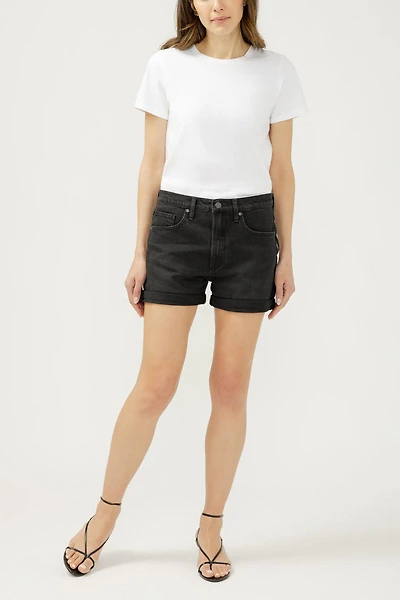 Boyfriend Mid Rise Shorts