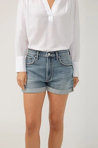 Boyfriend Mid Rise Shorts