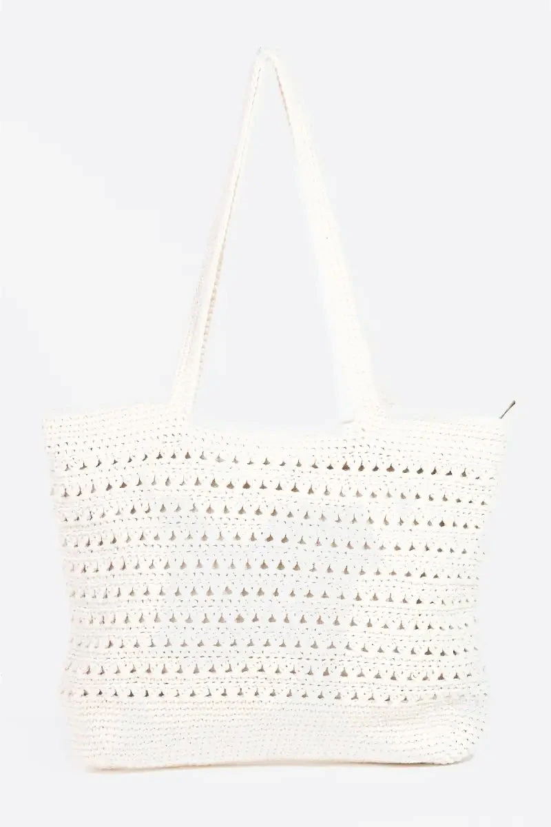 Braided Row Tote