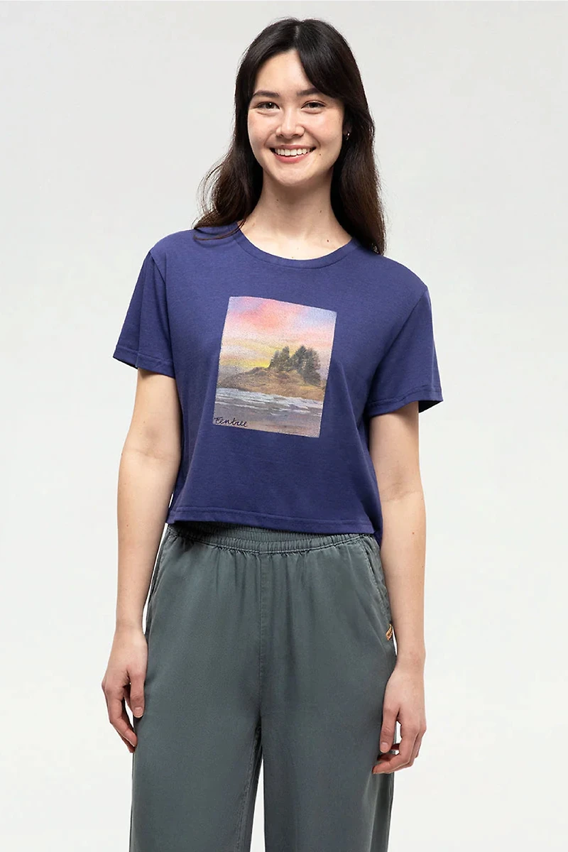 Breakwater Crop Tee