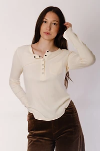 Brushed Henley