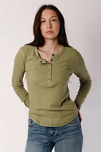 Brushed Henley