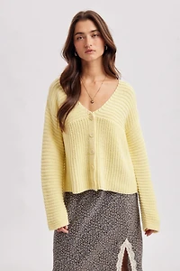 Button Front Cardigan