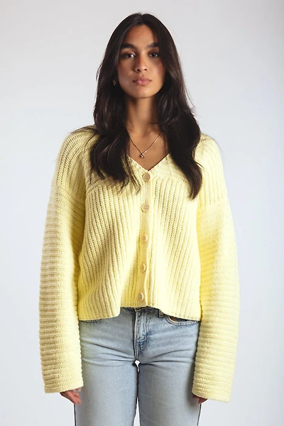 Button Front Cardigan