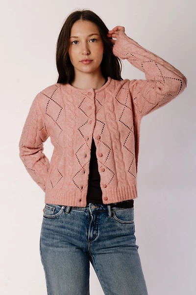 Cable Cardigan
