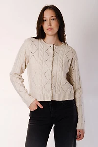 Cable Cardigan
