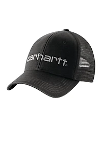 Canvas Mesh Back Logo Cap