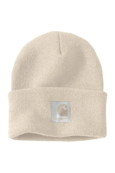 Satin Lined Beanie - Oat Milk