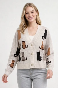Cat Cardigan
