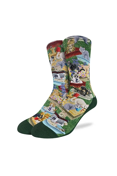 Cats Pooping Socks