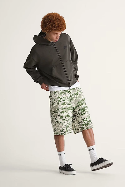 Check-5 Baggy Canvas Shorts