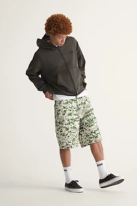 Check-5 Baggy Canvas Shorts
