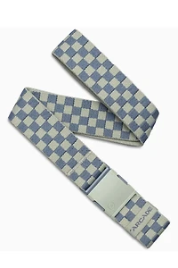 Check Belt - Sky/Sage