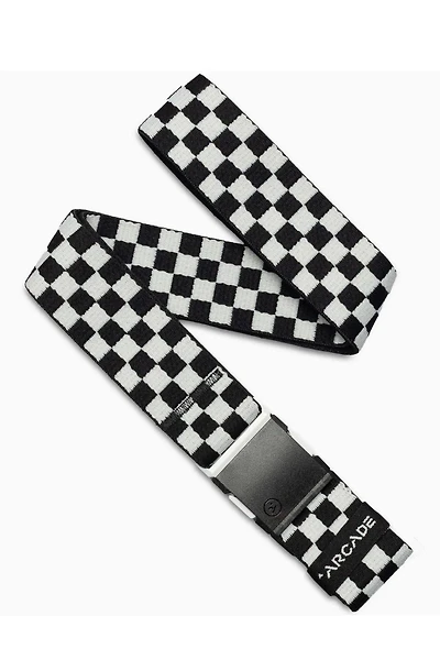 Check Belt - Black/Glacial