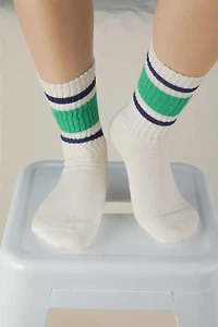 Color Block Crew Socks