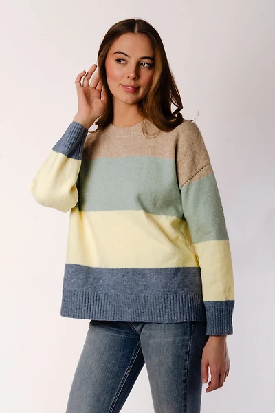 Colorblock Sweater