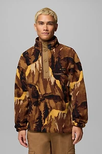 Helvetia II Half Snap Printed Fleece Pullover