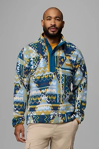 Helvetia II Printed Half Snap Fleece Pullover