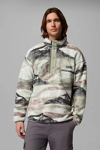 Helvetia II Printed Half Snap Fleece Pullover