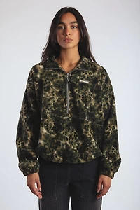 Timber Meadow Printed Half Zip
