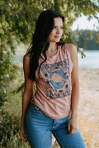 Cottage Core Whales Tank