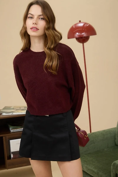 Crew Crop Sweater
