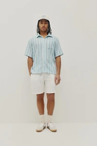 Crochet Stripe Shirt