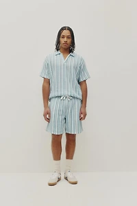 Crochet Stripe Shorts
