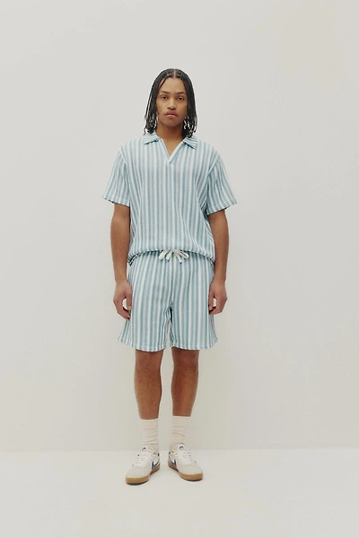 Crochet Stripe Shorts