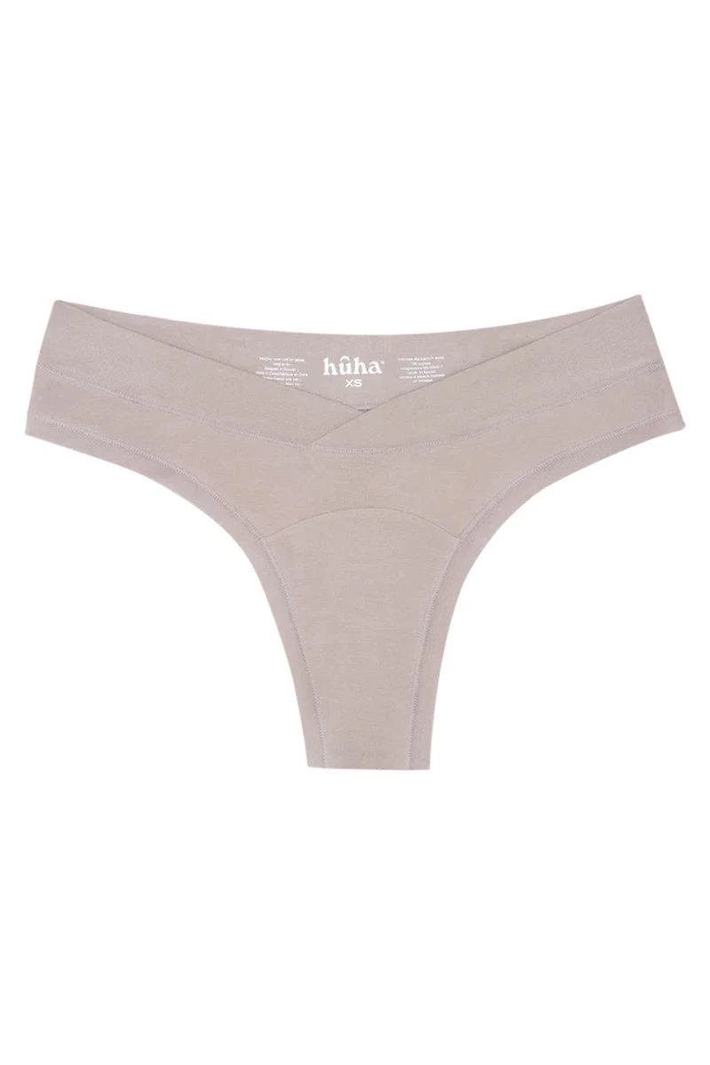 Crossover Thong - Pebble