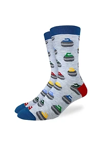 Curling Stones Sock