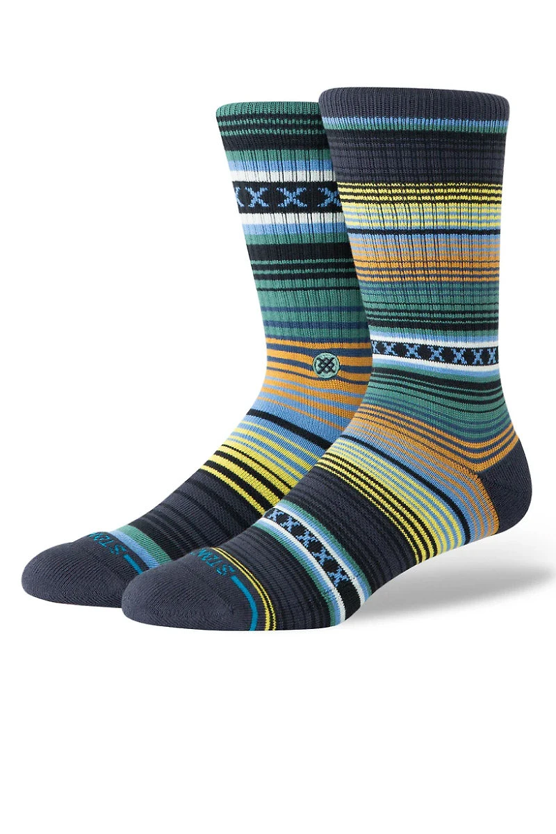 Curren Crew Sock - Deep Teal