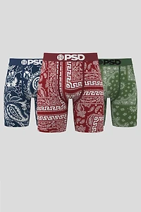 Dark Bandana 3Pk Boxer Brief
