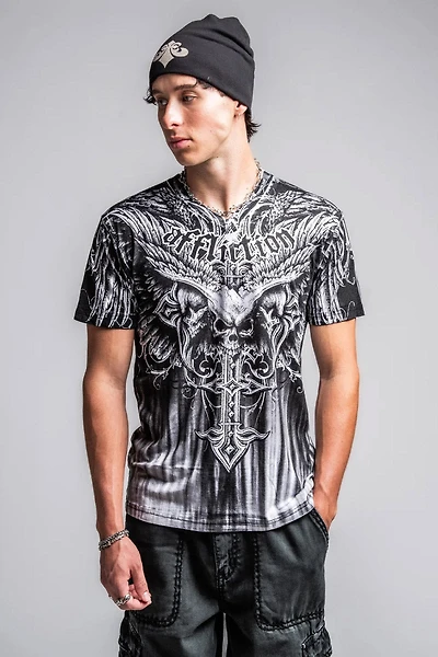 Death Eyes V neck Tee