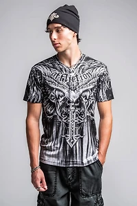 Death Eyes V neck Tee