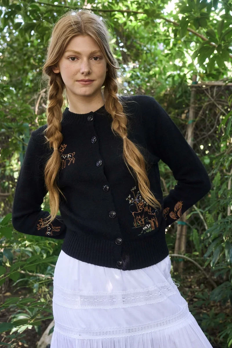 Deer Cardigan