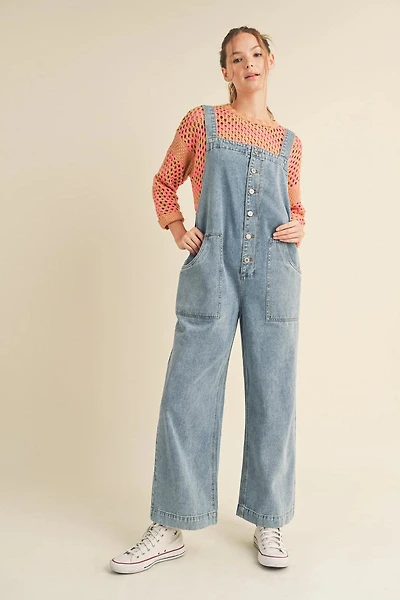 Denim Overalls