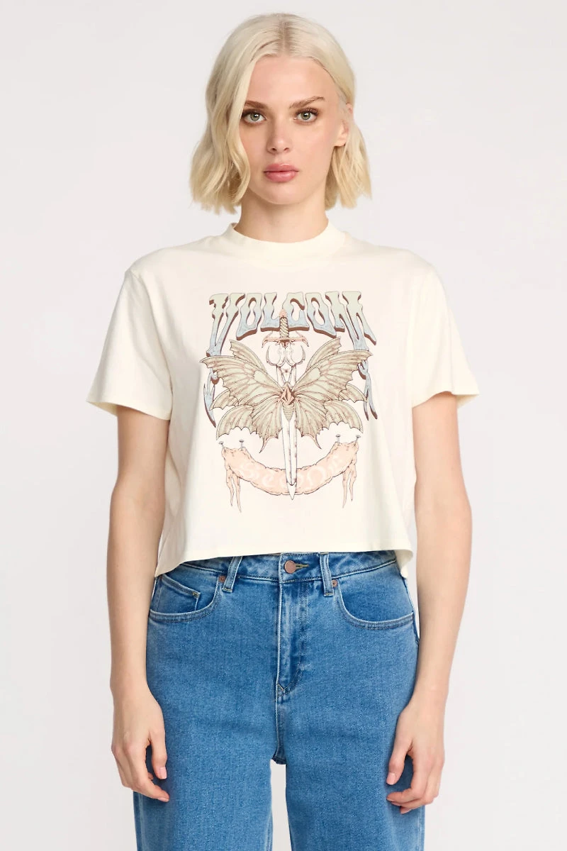 Dial Crop Tee