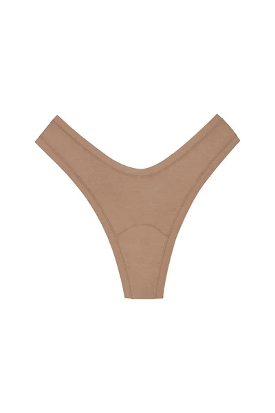Dipped Thong - Tan