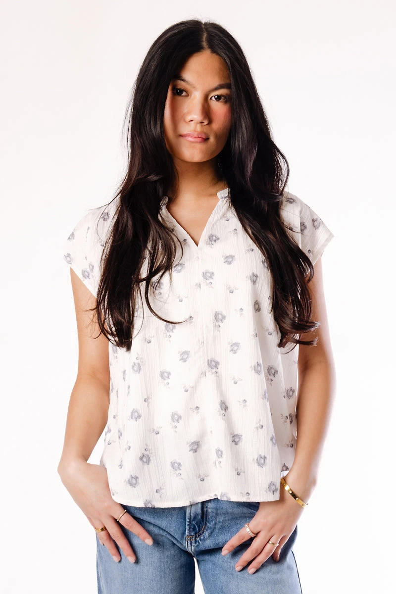Ditsy Floral Blouse