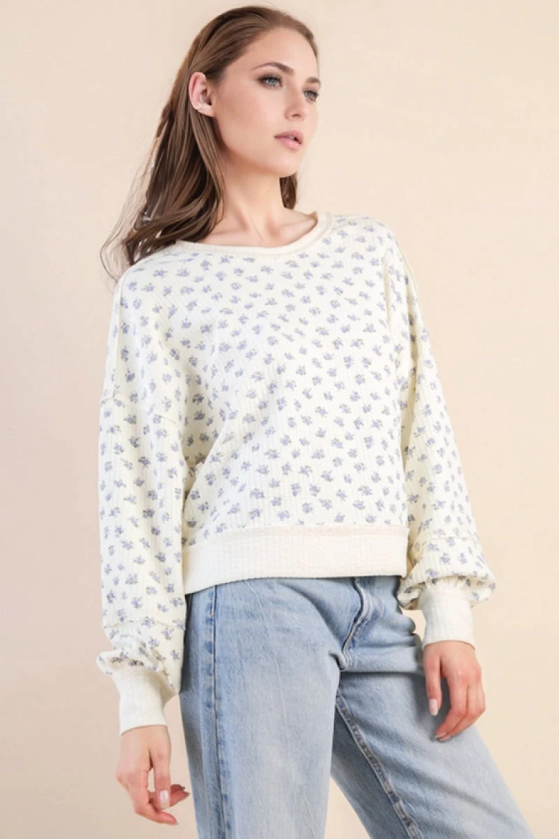 Ditsy Floral Sweatshirt