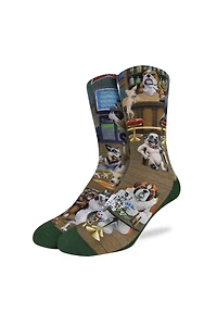 Dog Night At The Pub Sock