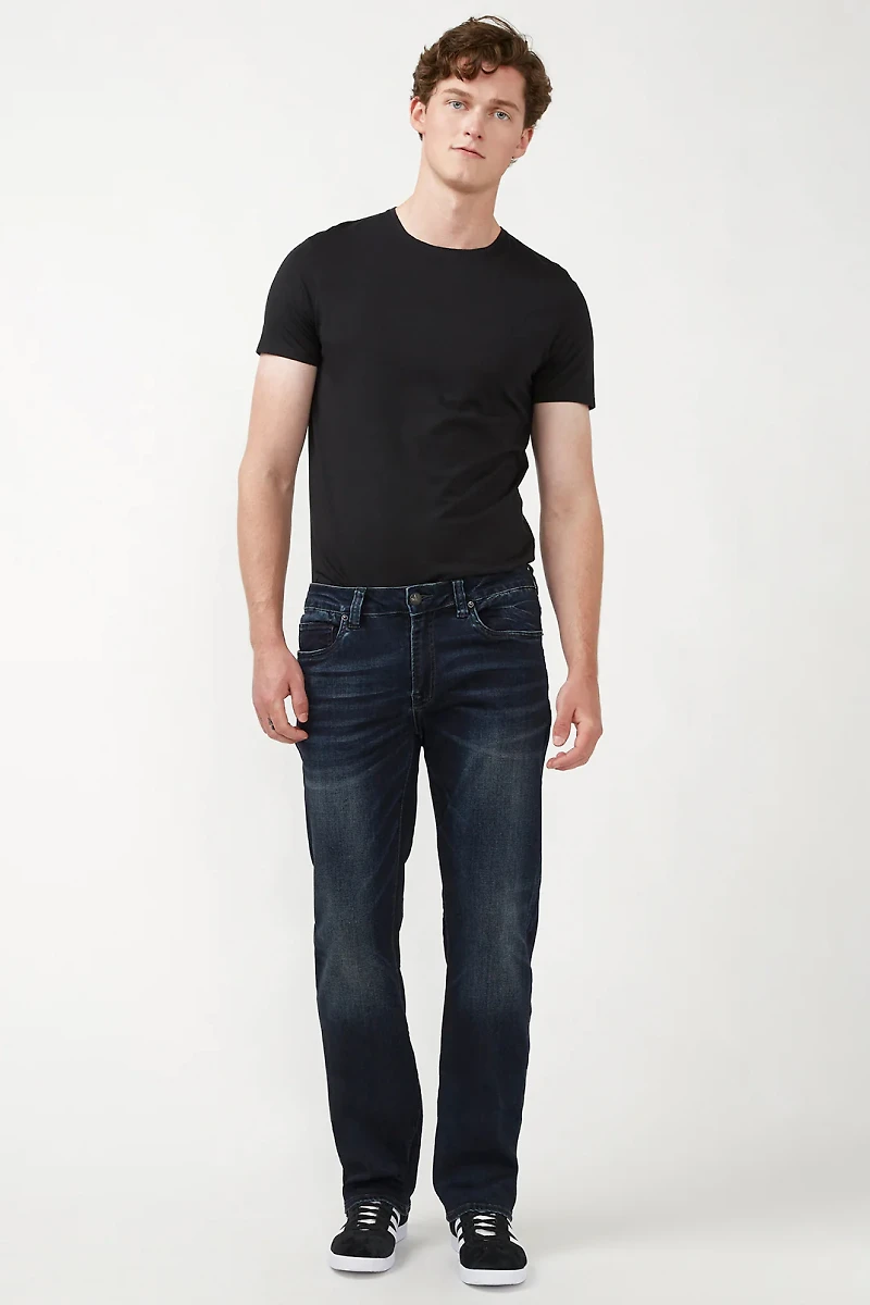 Driven Relaxed Fit Straight Jeans