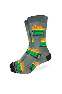 Dumpster Fire Socks
