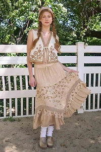 Embroidered Vest