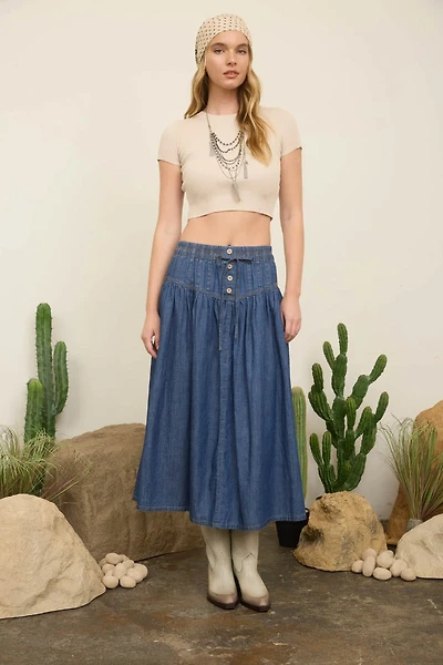 Farm Sunset Maxi Skirt