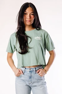Fish Bowl Crop Tee